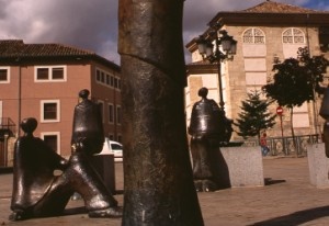 Monumento a la Universidad en Palencia, en recuerdo a la primera universidad de España © Turespaña