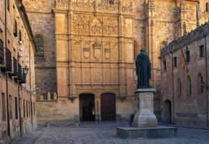 The Studium Generale in Palencia, the first university in Spain.